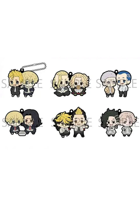 Tokyo Revengers MEGAHOUSE Rubber Mascot Buddycolle (Box of 6)