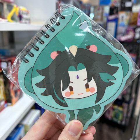 Xiao Teyvat Zoo Theme Spiral Notebook - Genshin Impact Official Merchandise