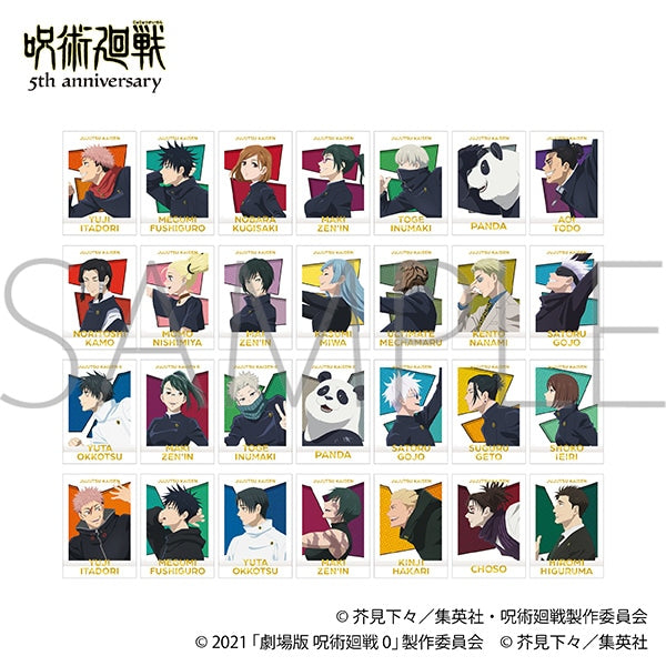 Movic Jujutsu Kaisen 5th Anniversary Pashakore PREMIUM Trading Photo Card Collection