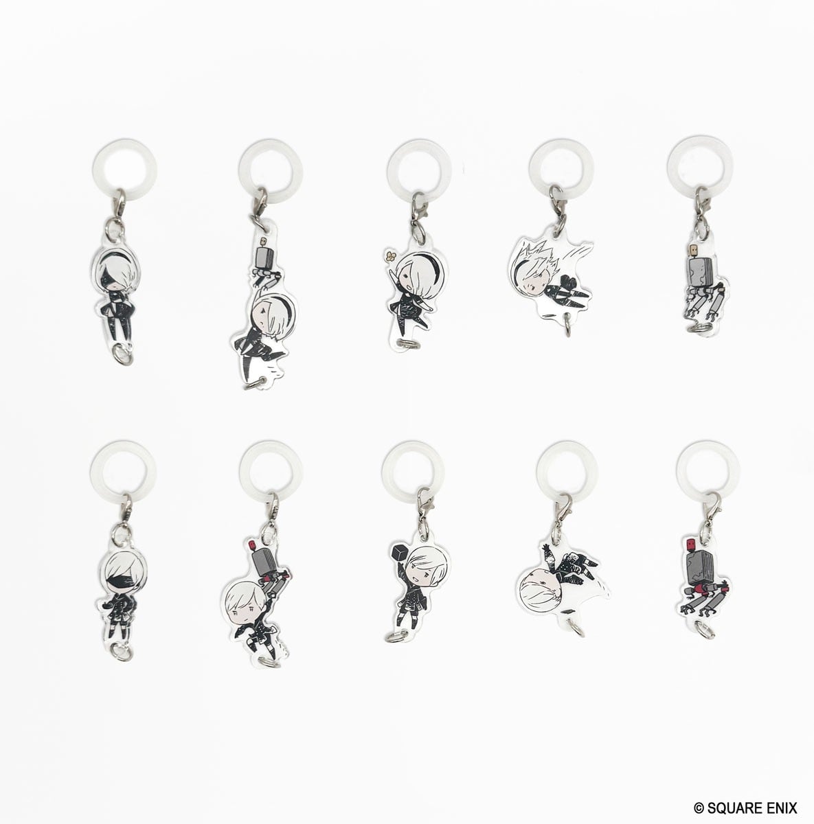 NieR:Automata – Connecting Swinging Acrylic Charm Blind Box (Square Enix) – 1 Random Pull