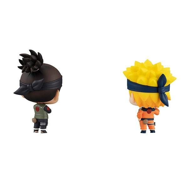 MegaHouse Naruto – Iruka Umino & Naruto Uzumaki Chimi-Mega Buddy! Figure Set