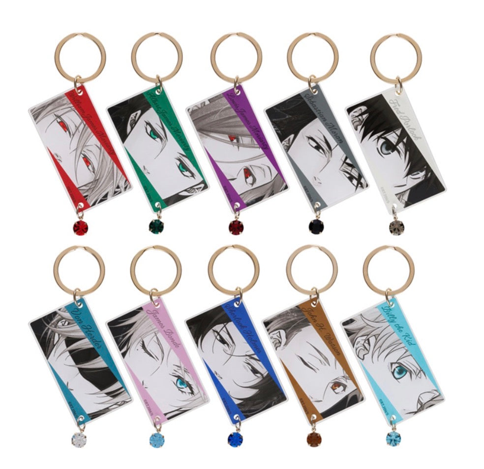 Moriarty the Patriot Key Ring Keychain -The Eye's- Vol. 1