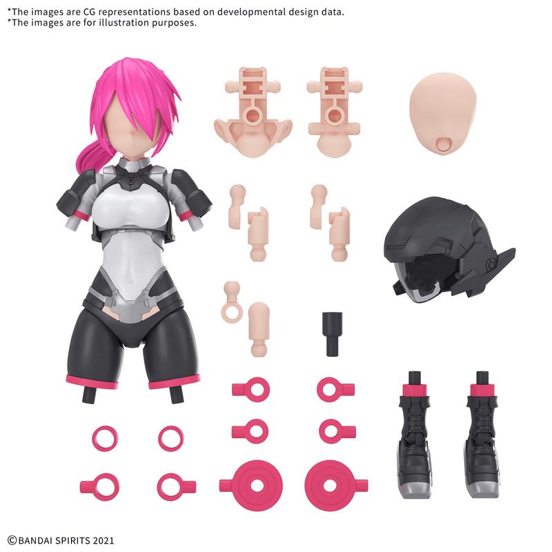 30MS OPTION PARTS SET 24 (TURBO COSTUME β) [COLOR A]