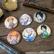 The Promised Neverland Character Badge Collection Random Can Badge