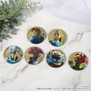 The Legend of Zelda: Breath of the Wild – Glitter Character Can Badge Collection (Movic) – 1 Random Pull