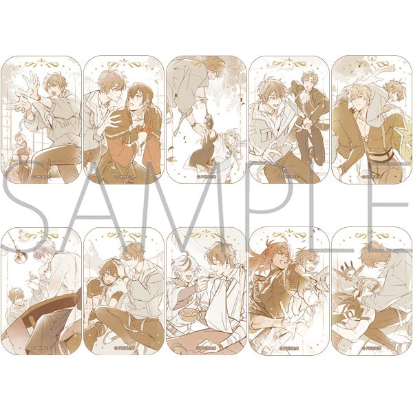 Anime Goods NU: Carnival Box Foil Square Character Badge Collection Blind Box