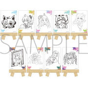 Hololive Production Shirakami Fubuki holoAnimArt vol.1 Canvas Board Canvas Art