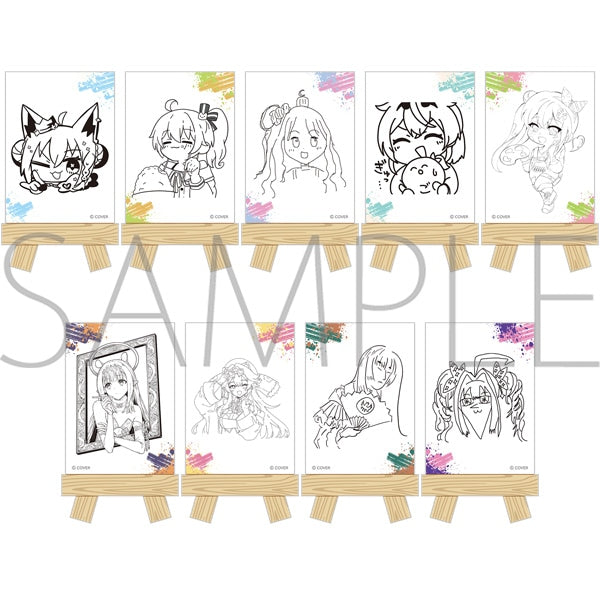 Hololive Production Shirakami Fubuki holoAnimArt vol.1 Canvas Board Canvas Art