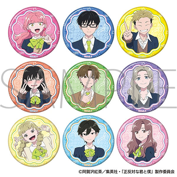 You and I Are Polar Opposites – School Blazer Character Can Badge Collection (Movic) – 1 Random Pull