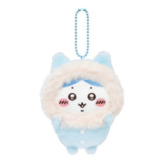 Chiikawa Mascot Holder - Hachiware : Fluffy Pajama