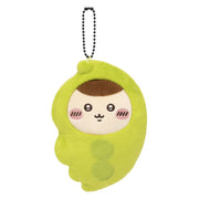 Chiikawa – Everyone in Costume Edamame Kurimanju Plush Mascot [Gray Parka Service]