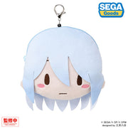 SEGA Fave Kanade Yoisaki Fuwapuchi Face Pouch with Reel Plush Mascot Pouch