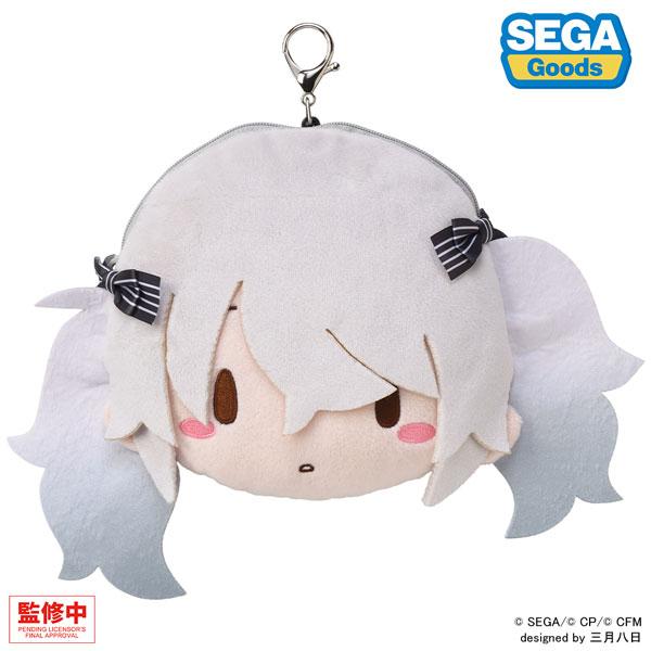 Sega Fave Hatsune Miku Fuwapuchi Retractable Face Pouch Tote Bag