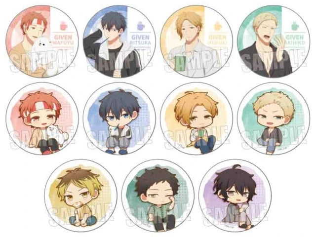 Given The Movie: To the Sea - Morning Ver. Trading Can Badge (11 Types) Blind Pack