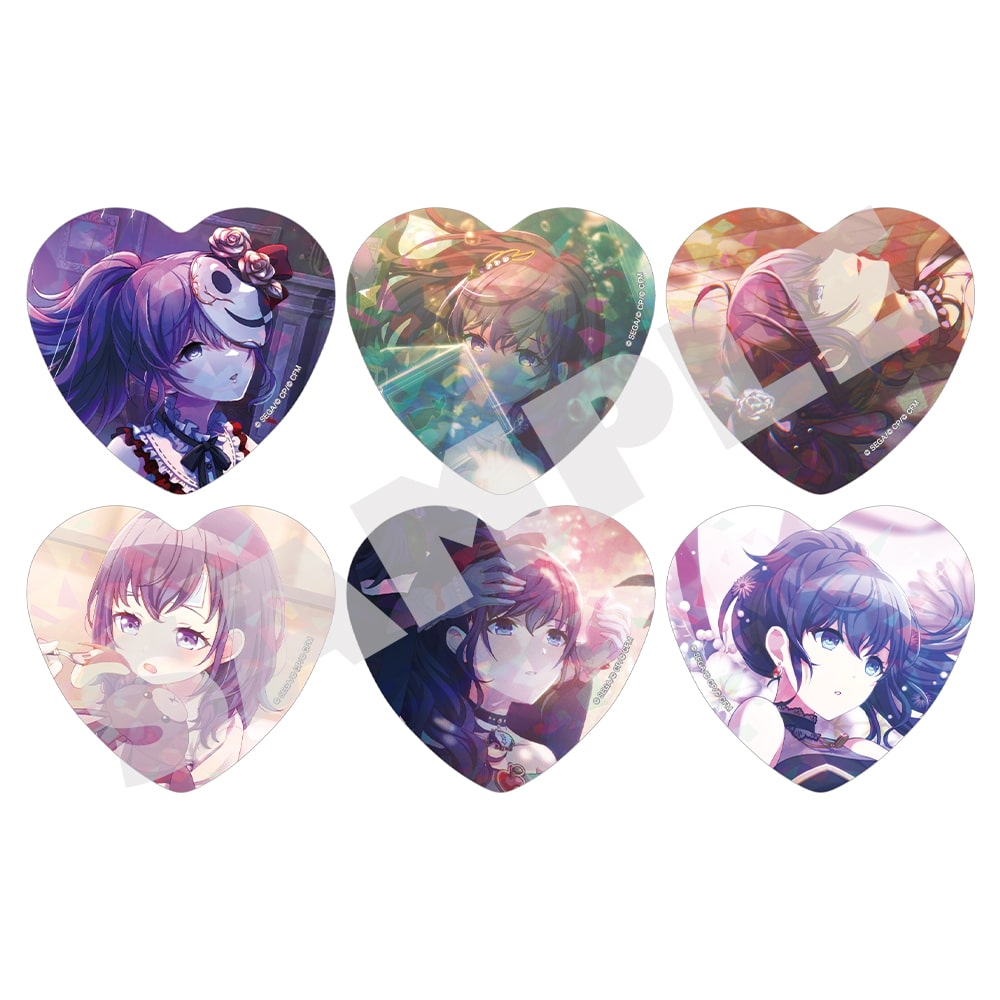 Kadokawa Asahina Mafuyu H-Art Collection Heart Can Badge