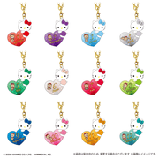 Sanrio Hello Kitty Birthday Puffy Clear Keychain