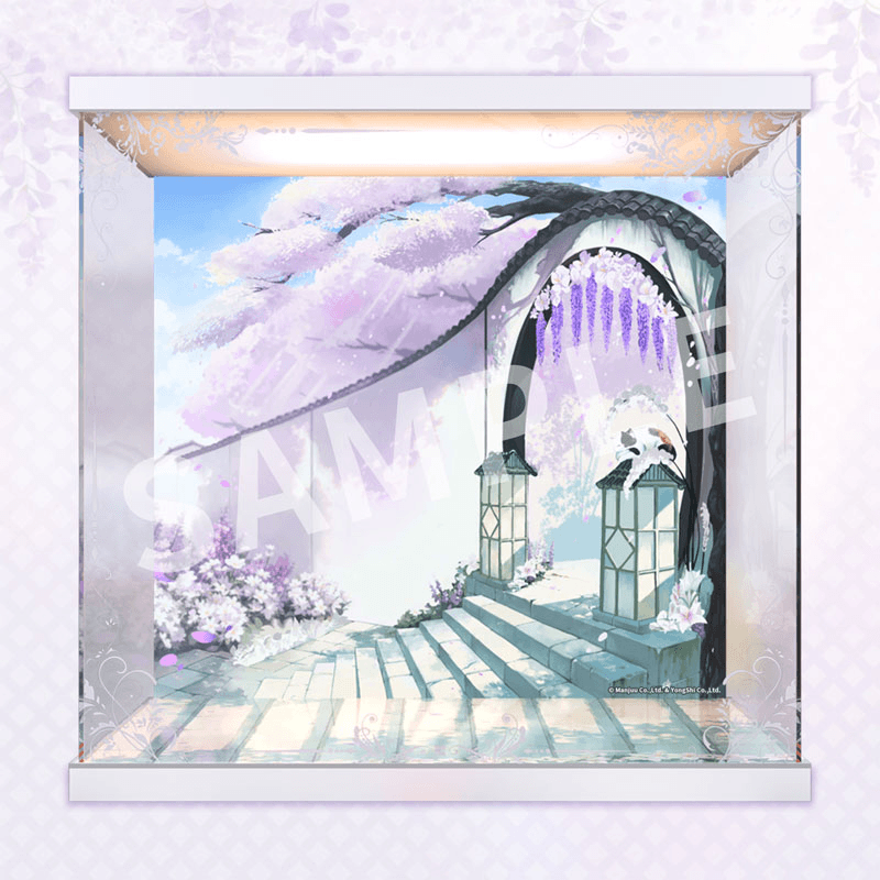 1/7 Scale [Azur Lane] LED Acrylic Display Box for Musashi 「Purest Wisteria」Ver.
