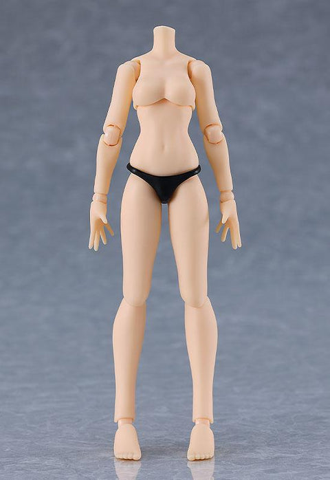 569b figma Female Body (Mika) with Mini Skirt Chinese Dress Outfit (White)