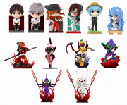 Funism Neon Genesis Evangelion EVA Replenishment Plan Vol. 2 Mecha Figure – 1 Random Blind Box