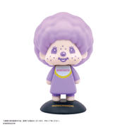 MONCHHICHI Yurayura Head 104 Monchhichi (Purple)