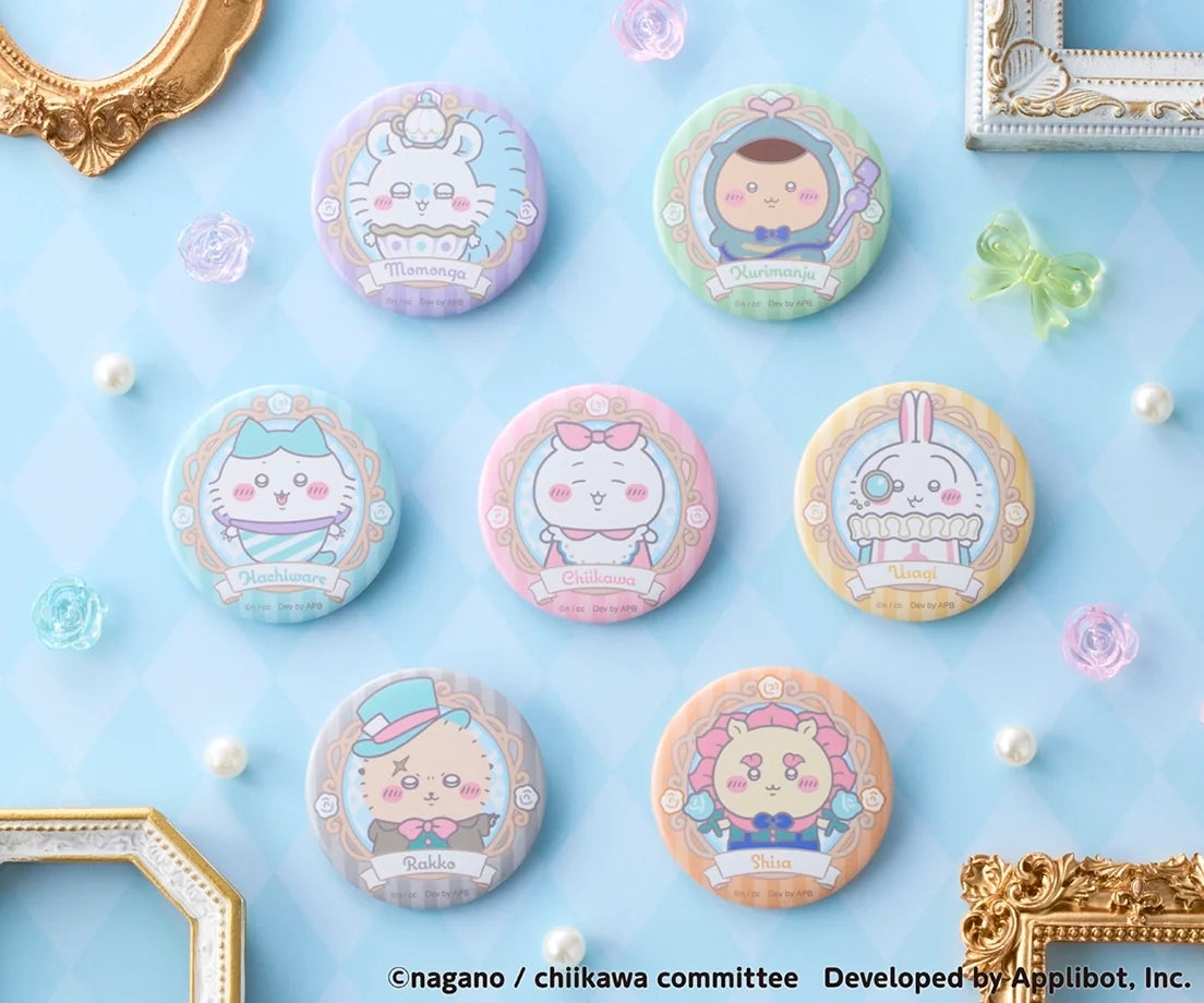 Chiikawa Pocket – Alice in Wonderland Trading Can Badge Blind Pack – 1 Random