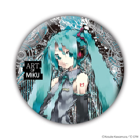 ART OF MIKU Metallic Can Badge Japan Exclusive