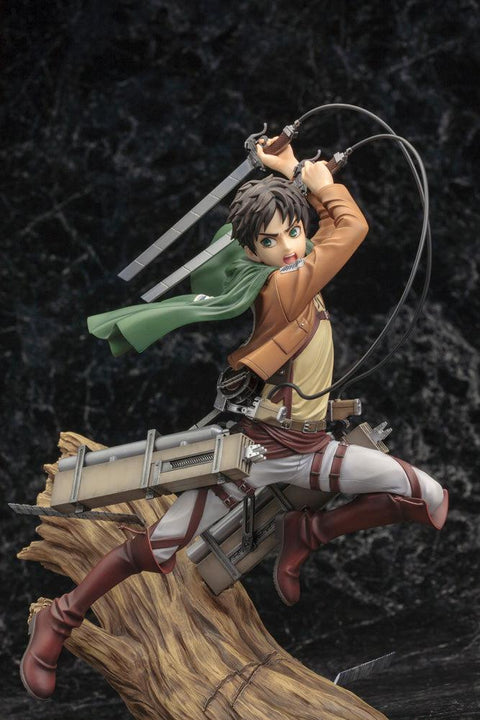 ATTACK ON TITAN Kotobukiya ARTFX J EREN YEAGER RENEWAL PACKAGE VER.(3rd Run)