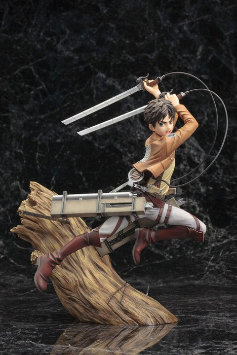 ATTACK ON TITAN Kotobukiya ARTFX J EREN YEAGER RENEWAL PACKAGE VER.(3rd Run)