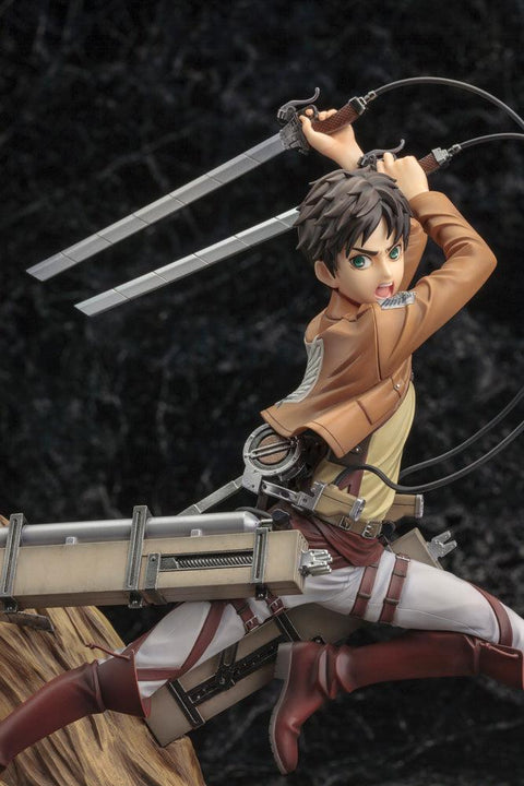 ATTACK ON TITAN Kotobukiya ARTFX J EREN YEAGER RENEWAL PACKAGE VER.(3rd Run)