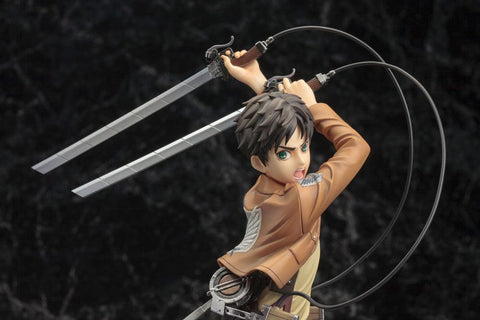 ATTACK ON TITAN Kotobukiya ARTFX J EREN YEAGER RENEWAL PACKAGE VER.(3rd Run)