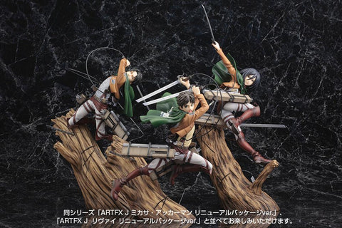 ATTACK ON TITAN Kotobukiya ARTFX J EREN YEAGER RENEWAL PACKAGE VER.(3rd Run)