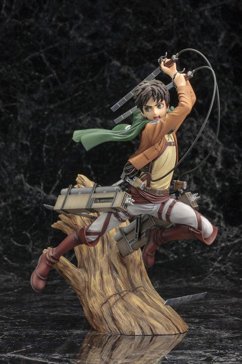 ATTACK ON TITAN Kotobukiya ARTFX J EREN YEAGER RENEWAL PACKAGE VER.(3rd Run)