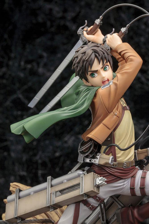 ATTACK ON TITAN Kotobukiya ARTFX J EREN YEAGER RENEWAL PACKAGE VER.(3rd Run)