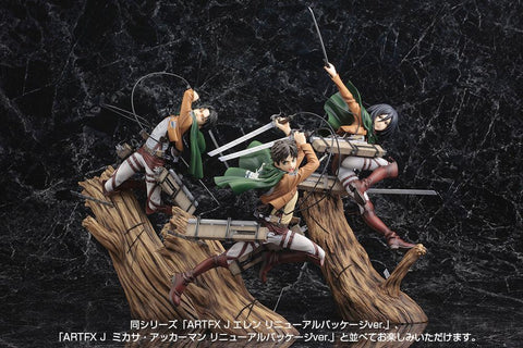 ATTACK ON TITAN Kotobukiya ARTFX J LEVI RENEWAL PACKAGE VER.(3rd Run)