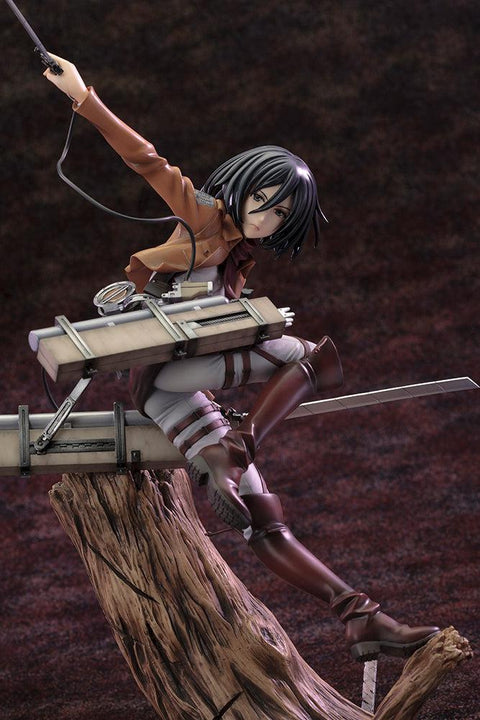 ATTACK ON TITAN Kotobukiya ARTFX J MIKASA ACKERMAN RENEWAL PACKAGE VER.(3rd Run)