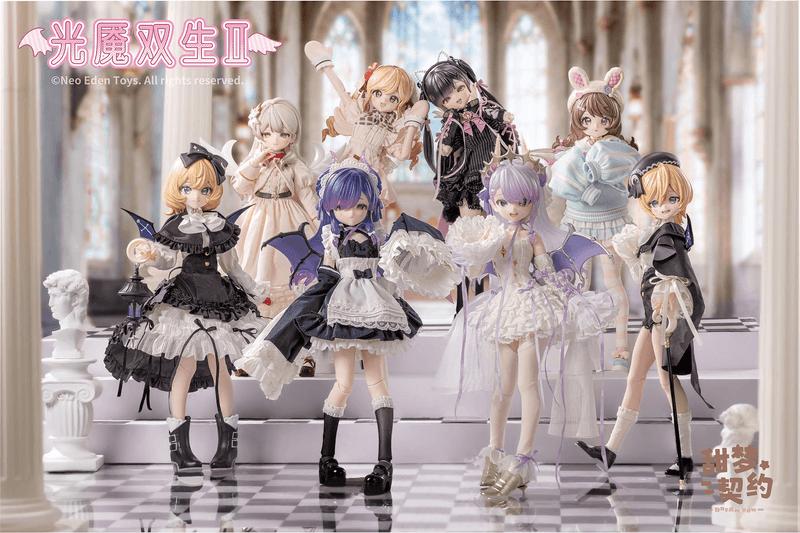 Angel & Demon ~Light Demon Twins2~ MJD Blind Doll (6 figures set)