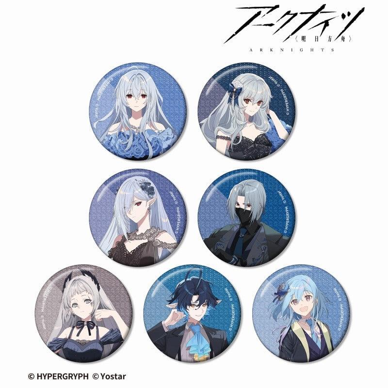Arknights Dress-Up Ver. Trading Glitter Can Badge