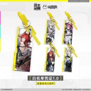 Arknights: Endfield Whitelist Credential 1.0 Acrylic Keychain Blind Box