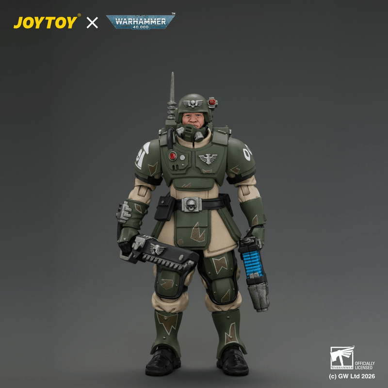 Astra Militarum Kasrkin 1 with Chainsword and Plasma Pistol
