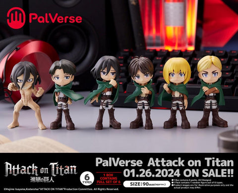 Attack on Titan Bushiroad Creative PalVerse Attack on Titan (1 Random)