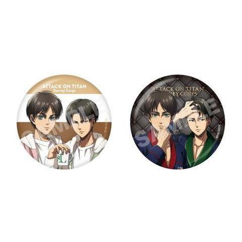 Attack on Titan Room Random Can Badge Wear Ver.