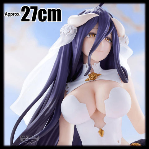 BANDAI OVERLORD GLITTER&GLAMOURS-ALBEDO-WEDDING ver. [PREORDER with deadline]