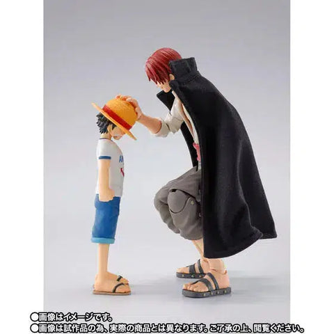 BANDAI Tamashii SHANKS＆MONKEY.D.LUFFY -CHILDHOOD- "ONE PIECE", TAMASHII NATIONS S.H.Figuarts S.H. Figuarts ONE PIECE [preorder]