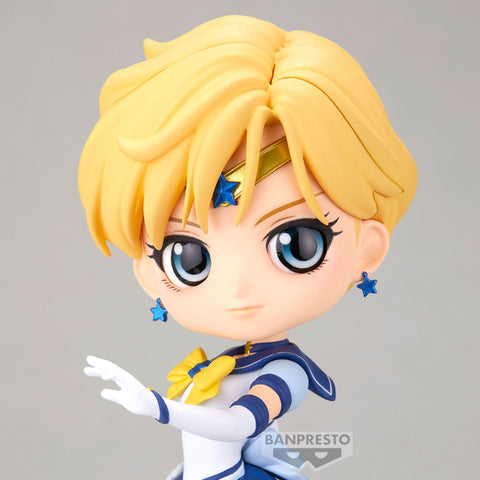 BANDAI Toy Eternal Sailor Uranus (ver.A) "Pretty Guardian Sailor Moon Cosmos the movie", Bandai Spirits Q posket Figure