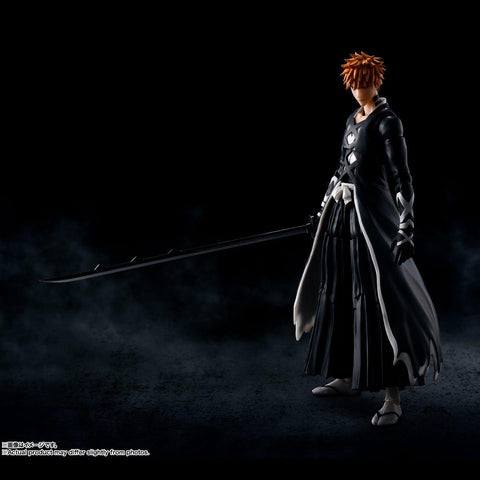 BANDAI Toy Ichigo Kurosaki -Bankai・Tensazagetsu- S.H. Figuarts