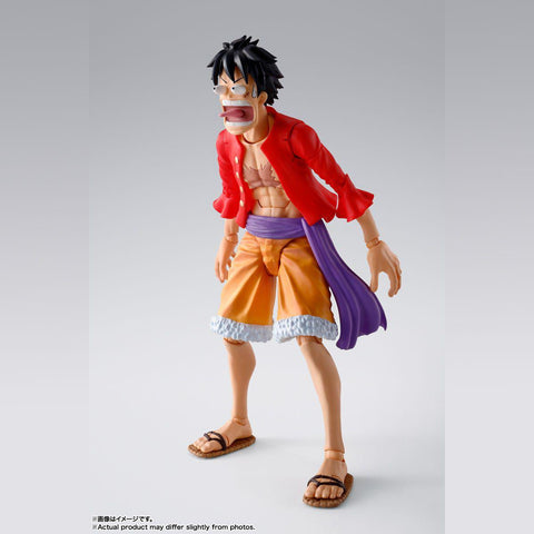 BANDAI Toy Monkey.D.Luffy -The Rai on Onigashima- S.H. Figuarts