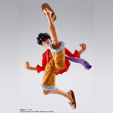 BANDAI Toy Monkey.D.Luffy -The Rai on Onigashima- S.H. Figuarts