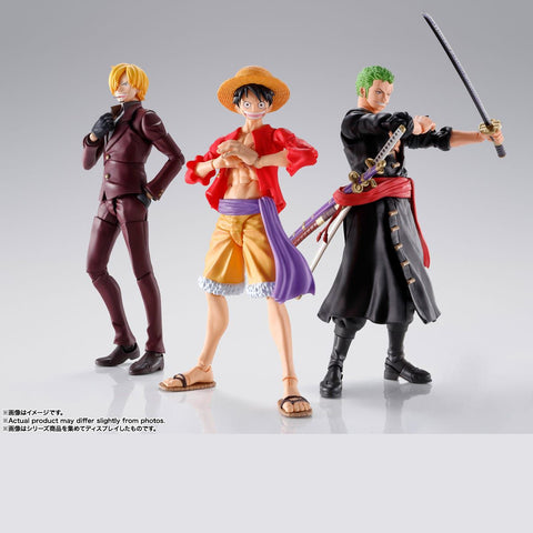 BANDAI Toy Monkey.D.Luffy -The Rai on Onigashima- S.H. Figuarts