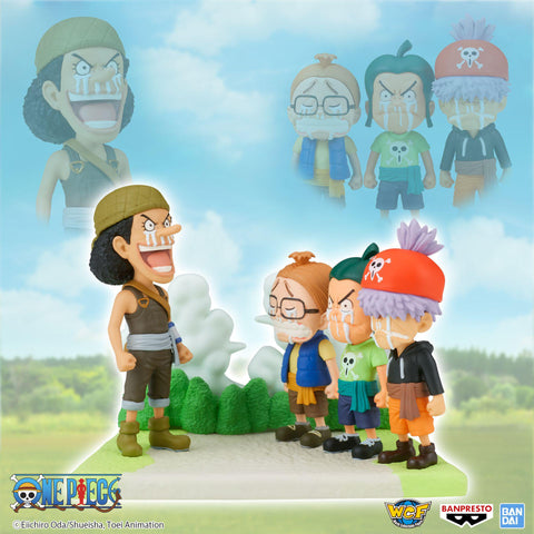 BANDAI Toy Usopp Pirates "One Piece", Bandai Spirits World Collectable Figure Log Stories