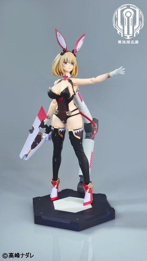 BLACK CRYSTAL CANDY PROJECT BUNNY GIRL LACK CRYSTAL CANDY PROJECT SOPHIA F. SHIRRING 1/12 SCALE ACTION FIGURE NORMAL EDITION